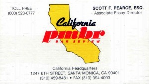 Scott Pearce PMBR Business Card